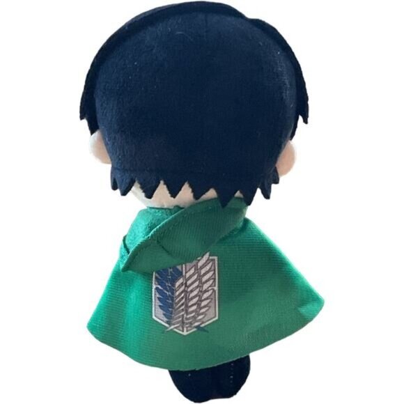 Levi Ackerman Attack on Titan Plush Doll Stuffed Anime Toy 7" - Picture 3 of 3